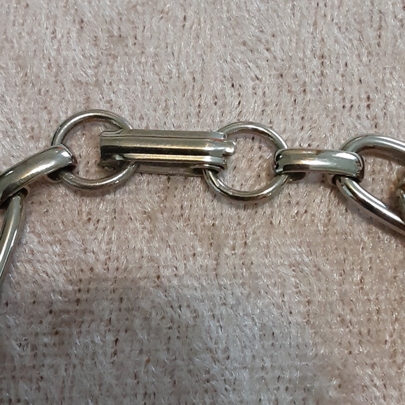 Vintage Cottagecore Maple Leaf Tiger's Eye Natural Polished Stone Bracelet - Picture 4 of 5